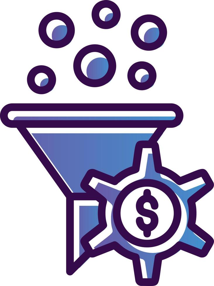 Conversion Rate Optimization Vector Icon Design