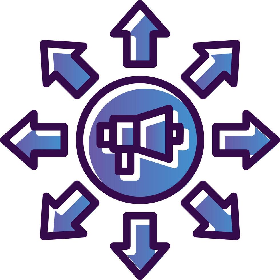 Advertising Submission Vector Icon Design