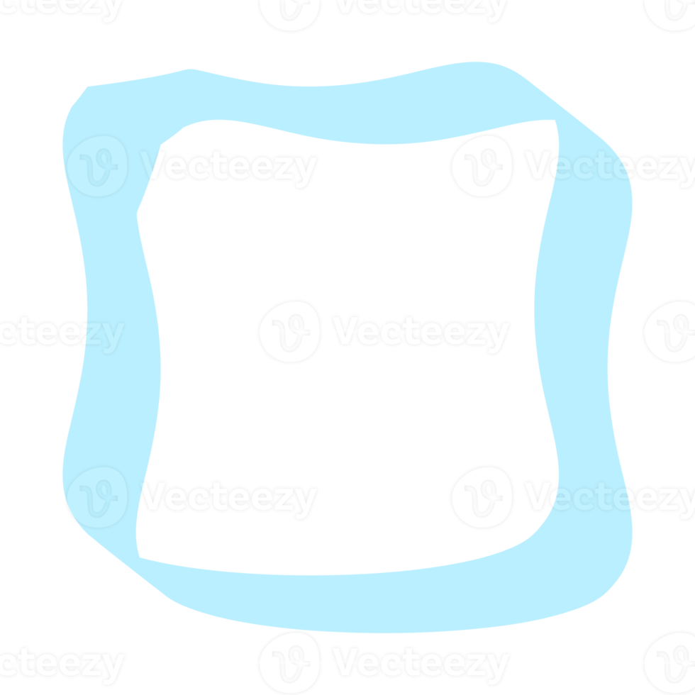 Basic Shape Figures Drawn Using Highlighter Marks png