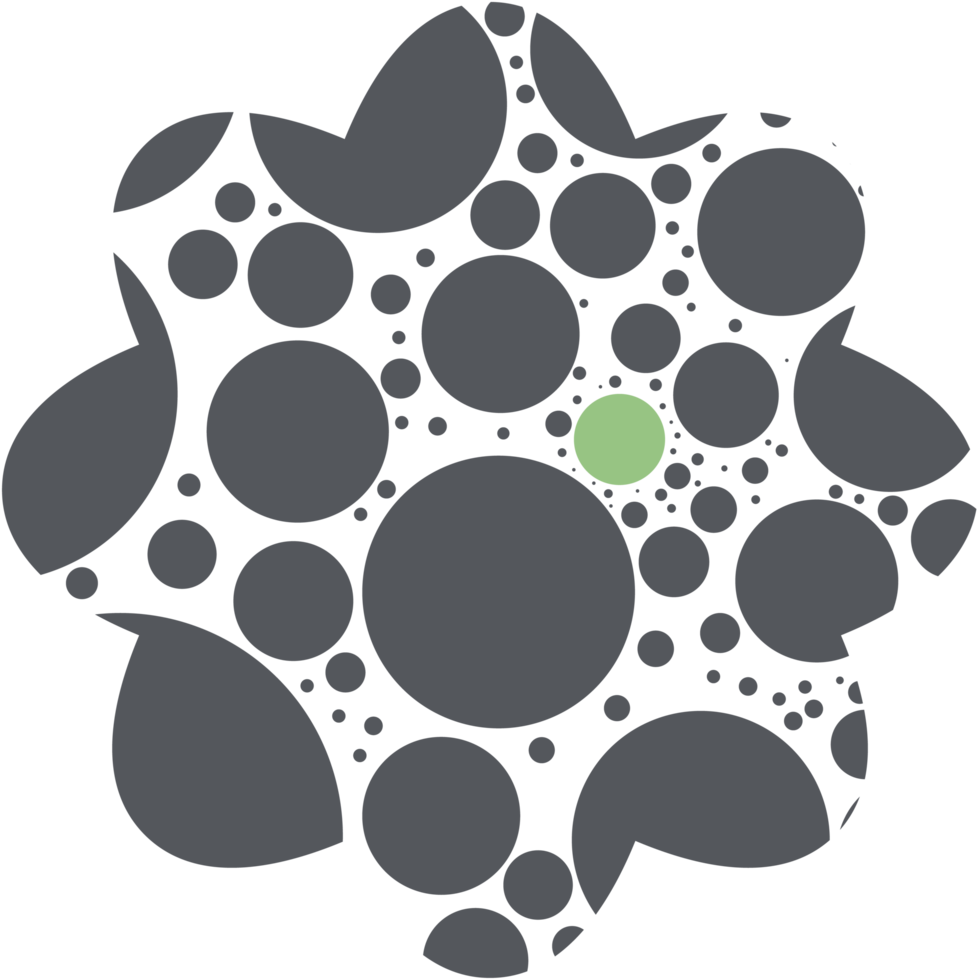 Circle Memphis Geometric Polka Dot Basic Shape Pattern png