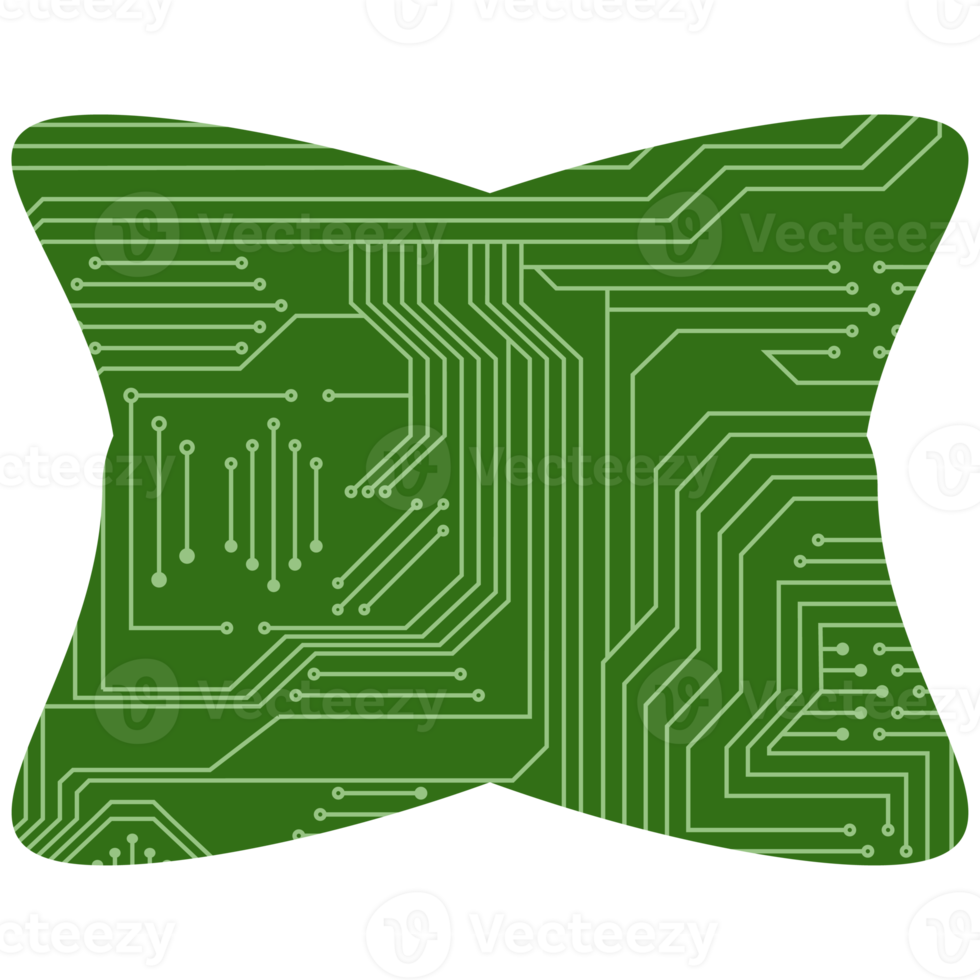 Printed Circuit Board PCB Basic Shape png