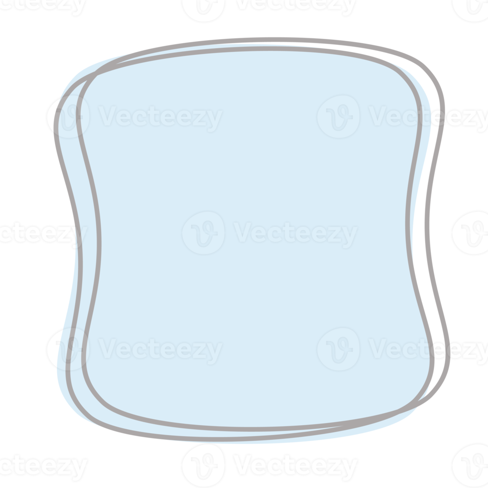 Basic gestalten abstrakt zahlen gezeichnet mit Linie png