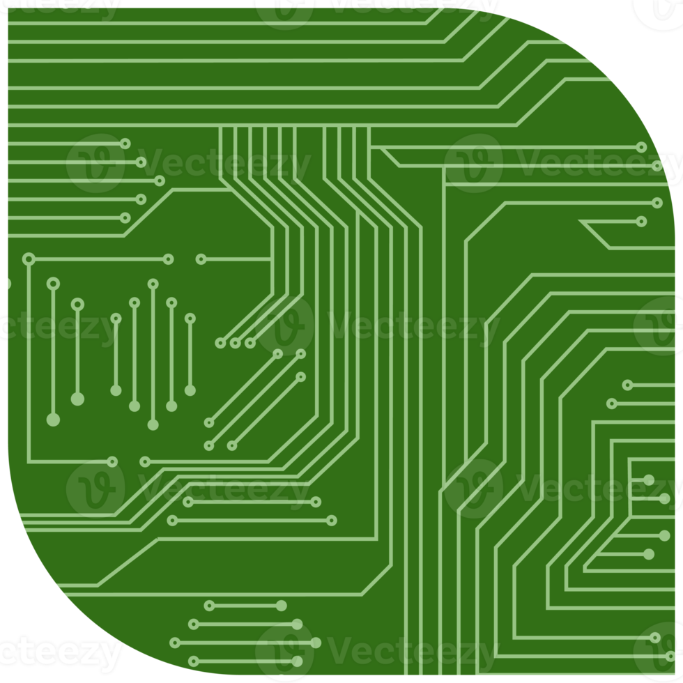 tryckt krets styrelse pcb grundläggande form png