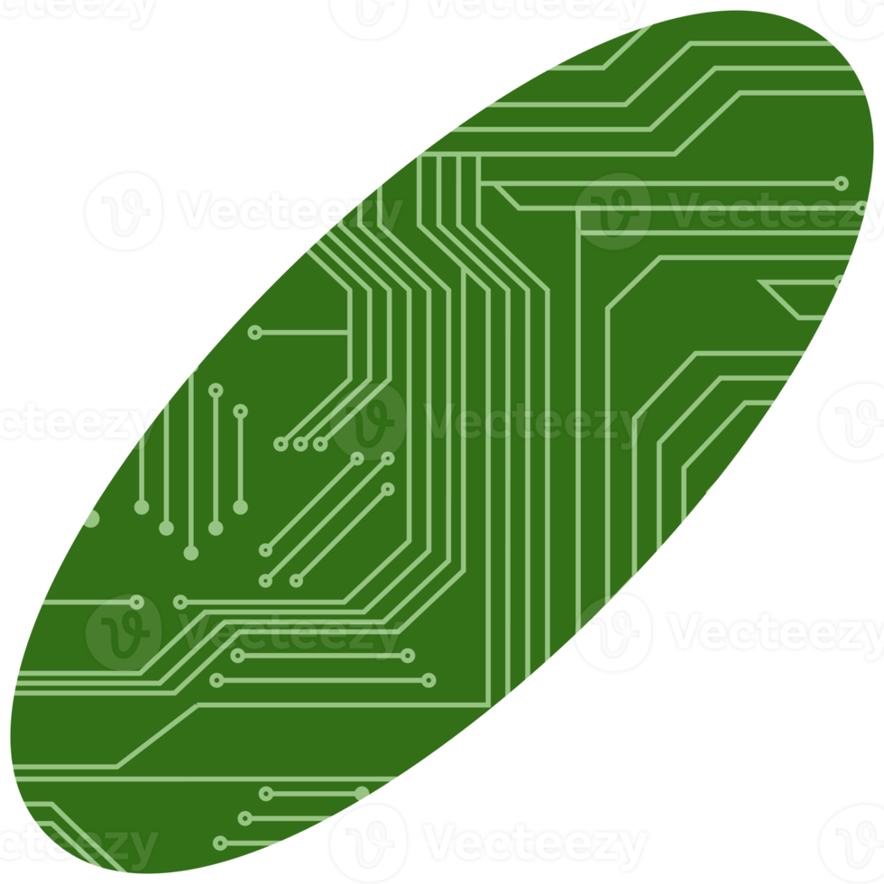 tryckt krets styrelse pcb grundläggande form png