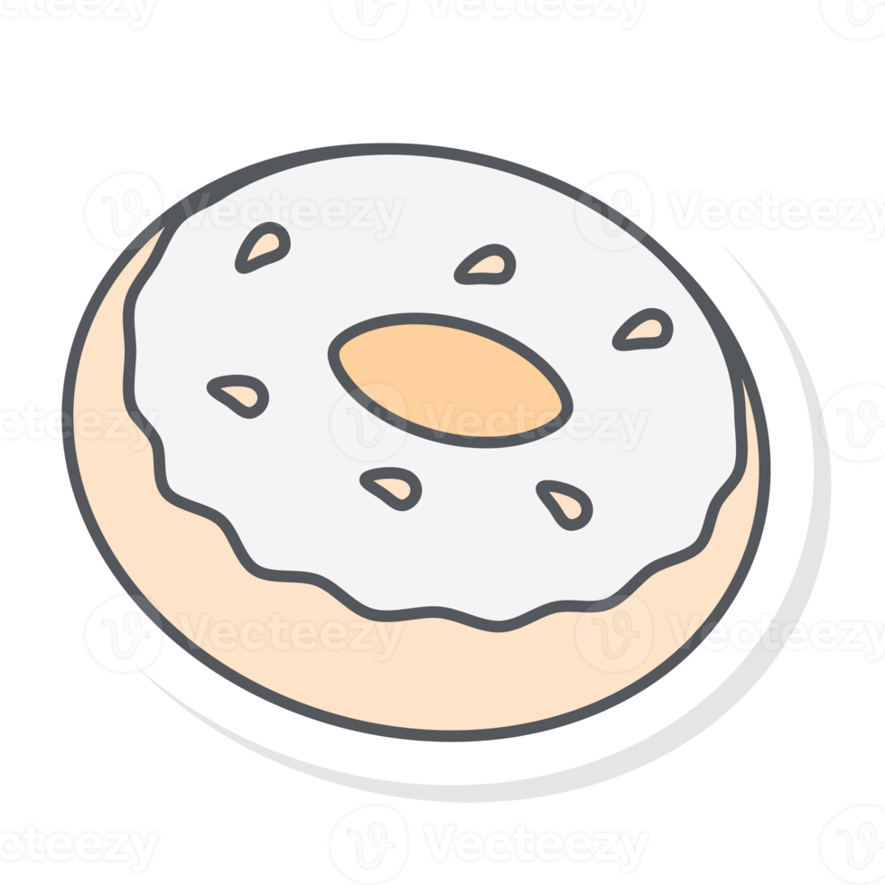 Sticker Bullet Journal Types and Kinds of Donut png