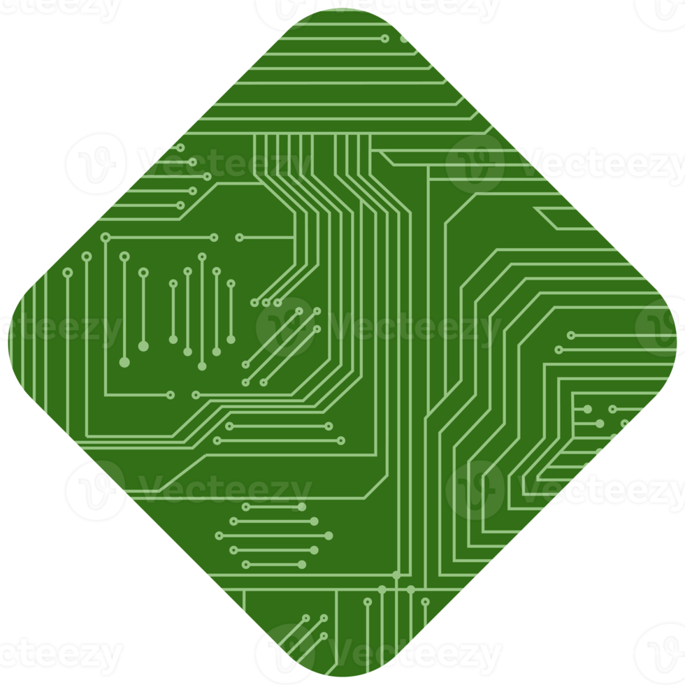 tryckt krets styrelse pcb grundläggande form png