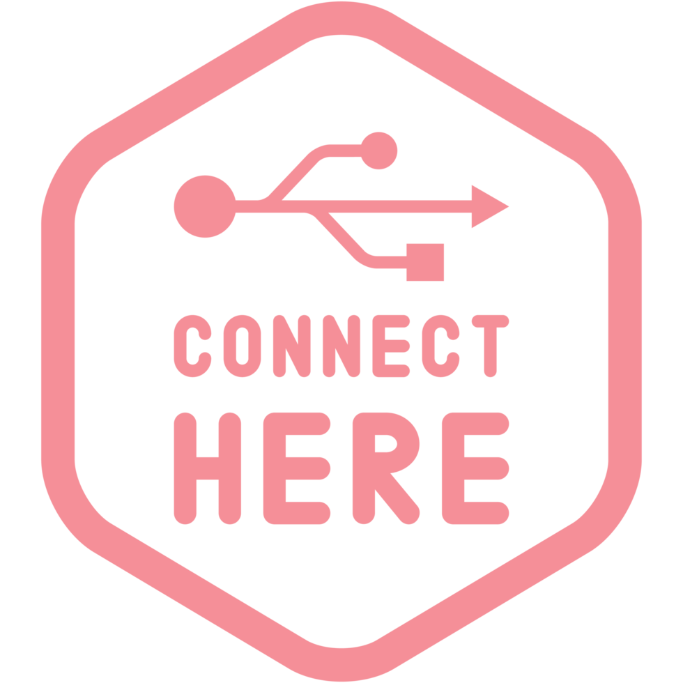 verbinden Hier USB Blitz Platte Fahrt Logo Symbol png