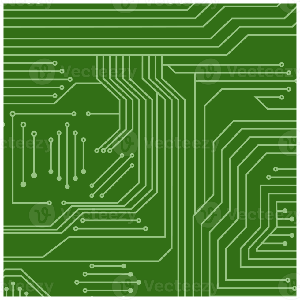 impreso circuito tablero tarjeta de circuito impreso básico forma png