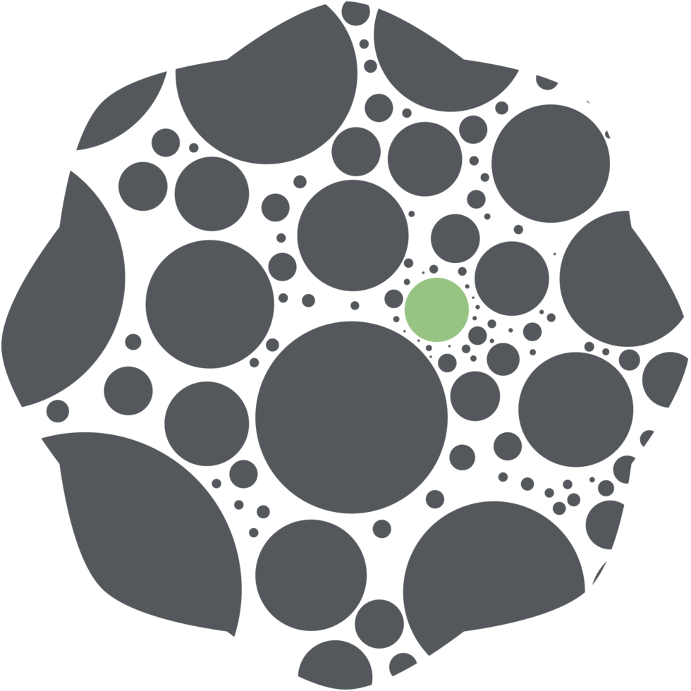 Circle Memphis Geometric Polka Dot Basic Shape Pattern png