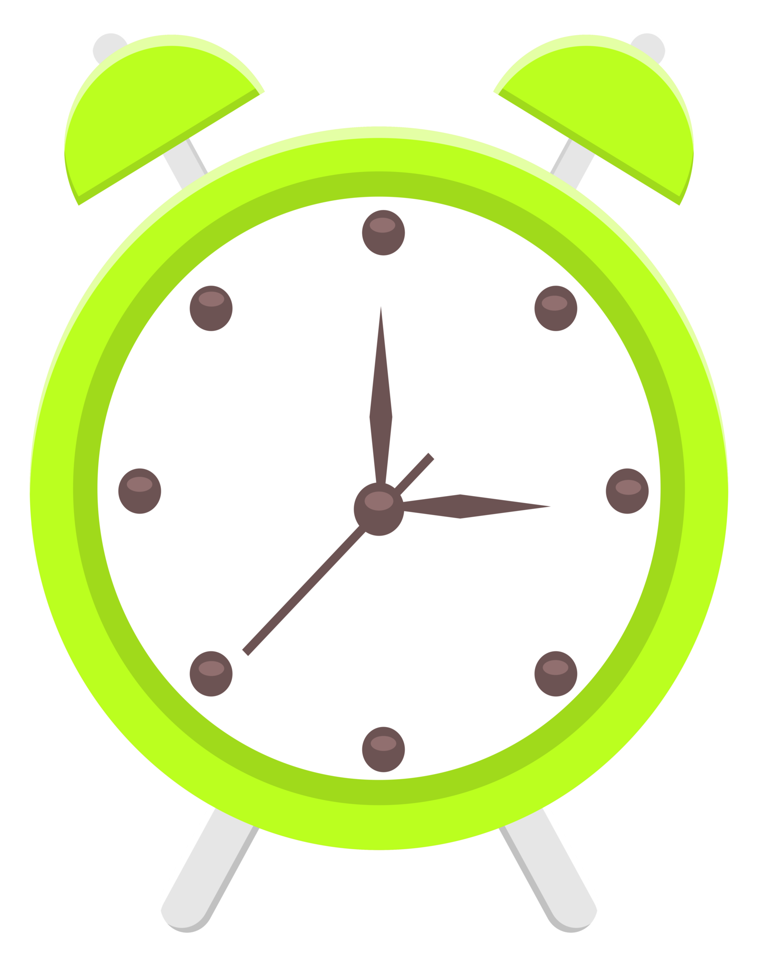 alarm clock school sticker 20693135 PNG