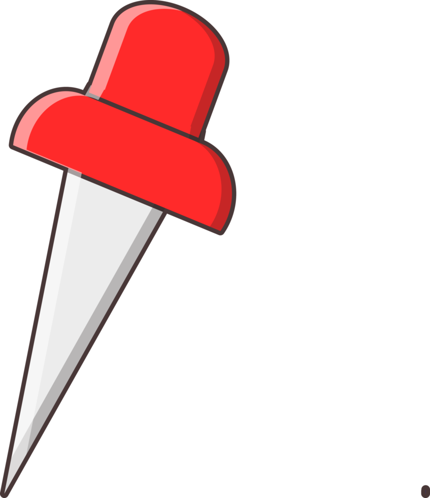 isolated pin sticker png