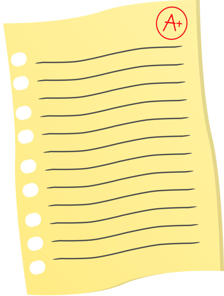 sheet of paper png