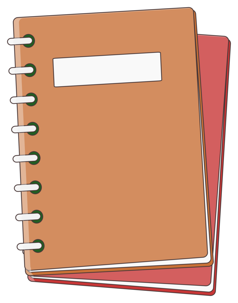 notebook school icon png