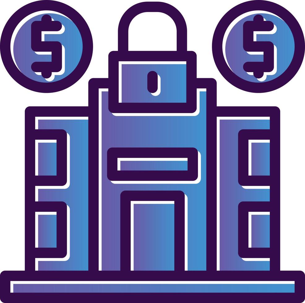 Fixed Asset Vector Icon Design