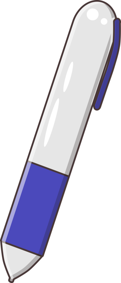 isolated ballpoint icon png