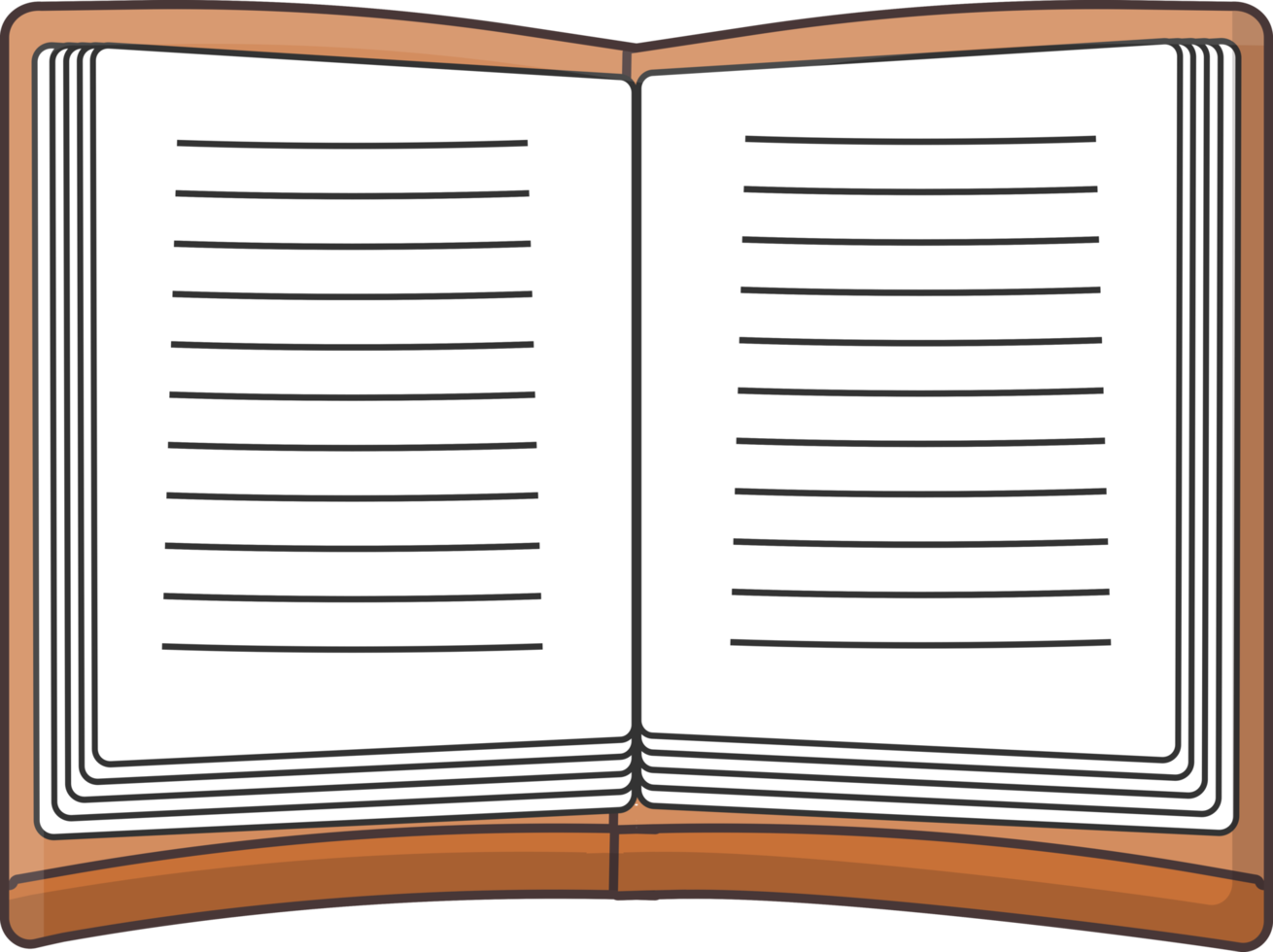 isolated open book png