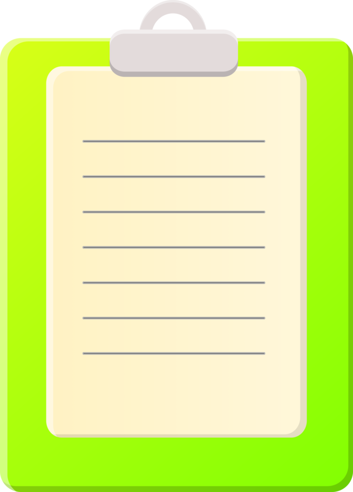 clipboard with sheet png