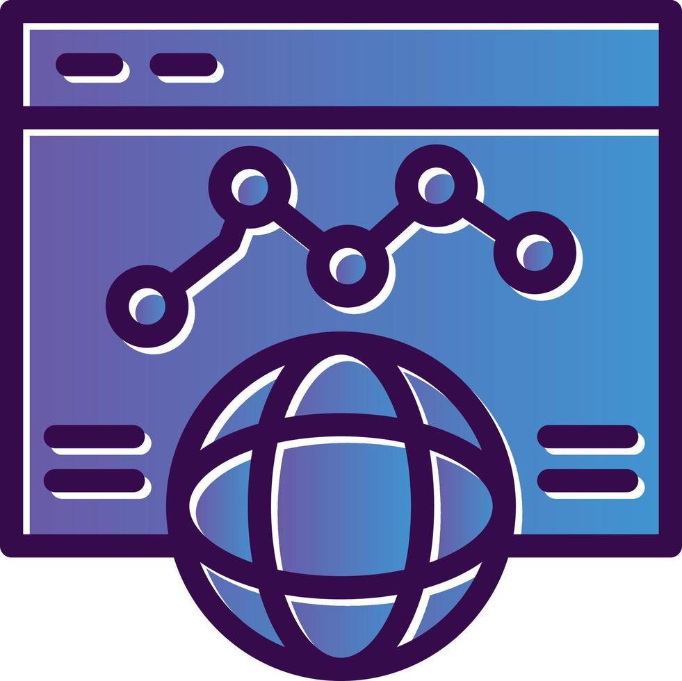 Stock Market Vector Icon Design