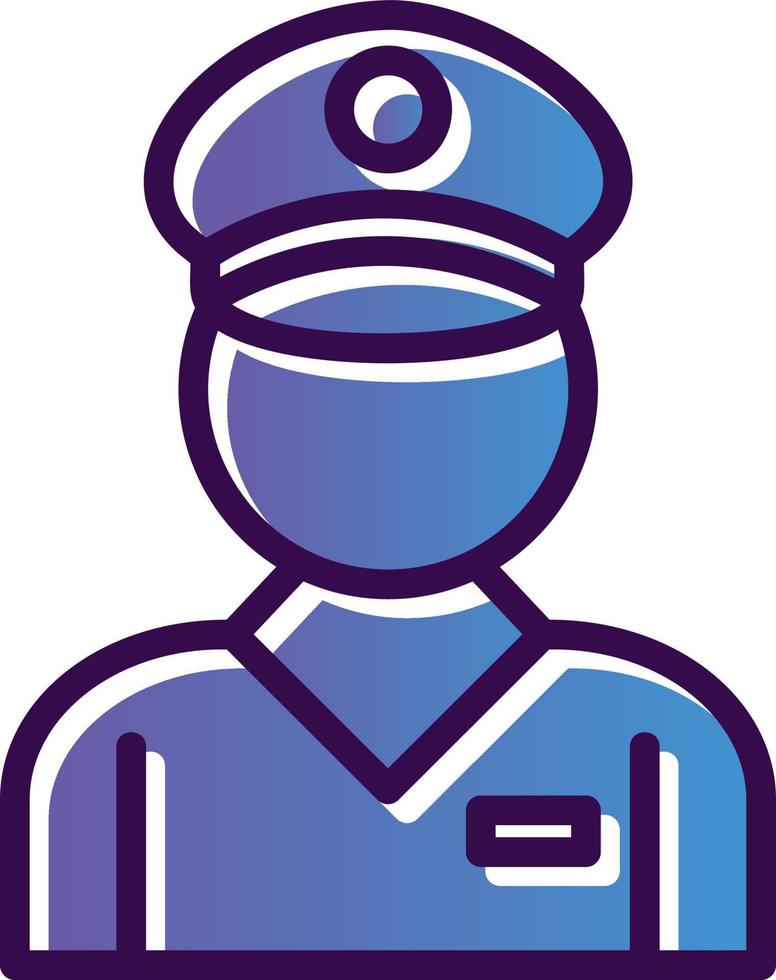 Gate Keeper Vector Icon Design