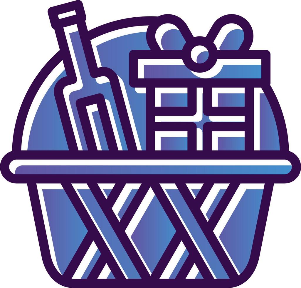Gift Bundle Vector Icon Design