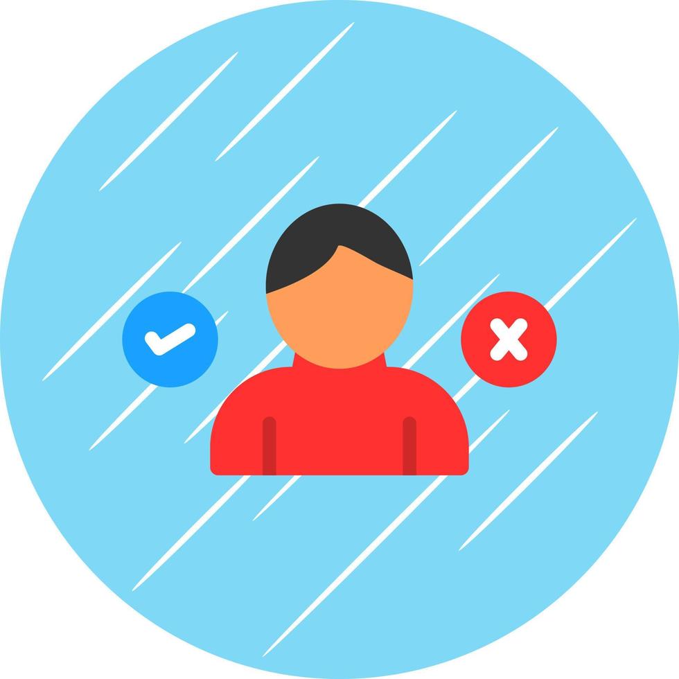 Decision Making Vector Icon Design