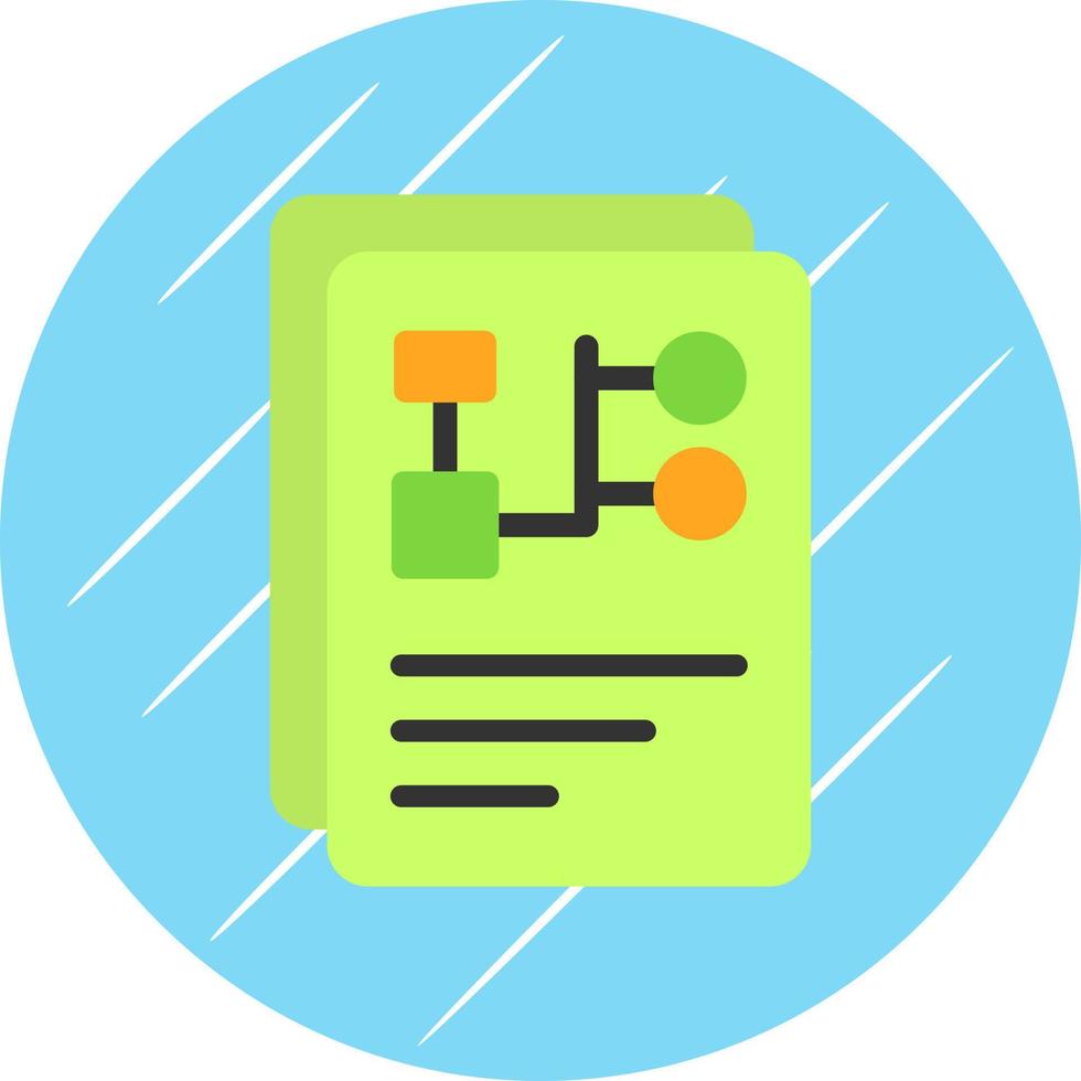 Workflow Vector Icon Design