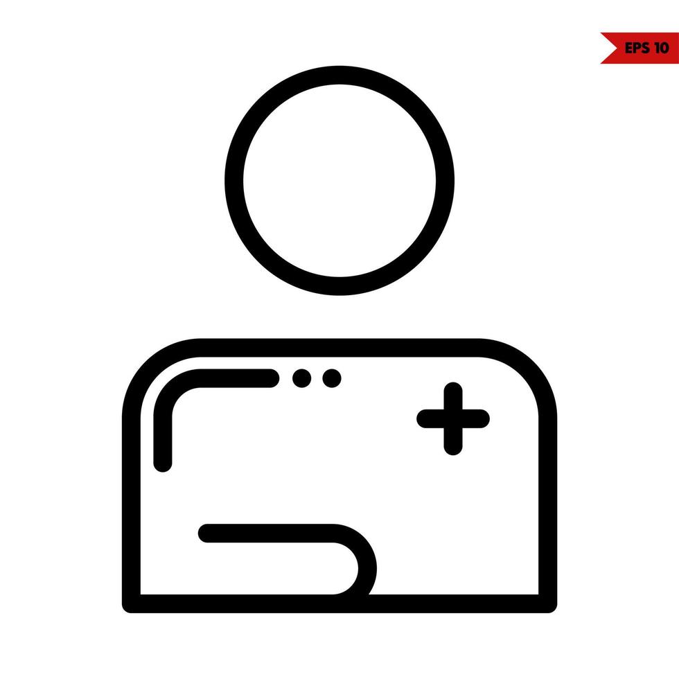 person line icon 20693761 Vector Art at Vecteezy