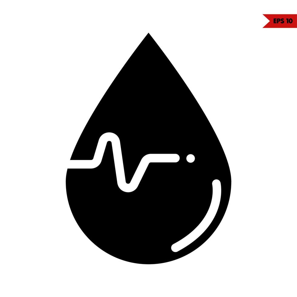 beat in navigation glyph icon vector