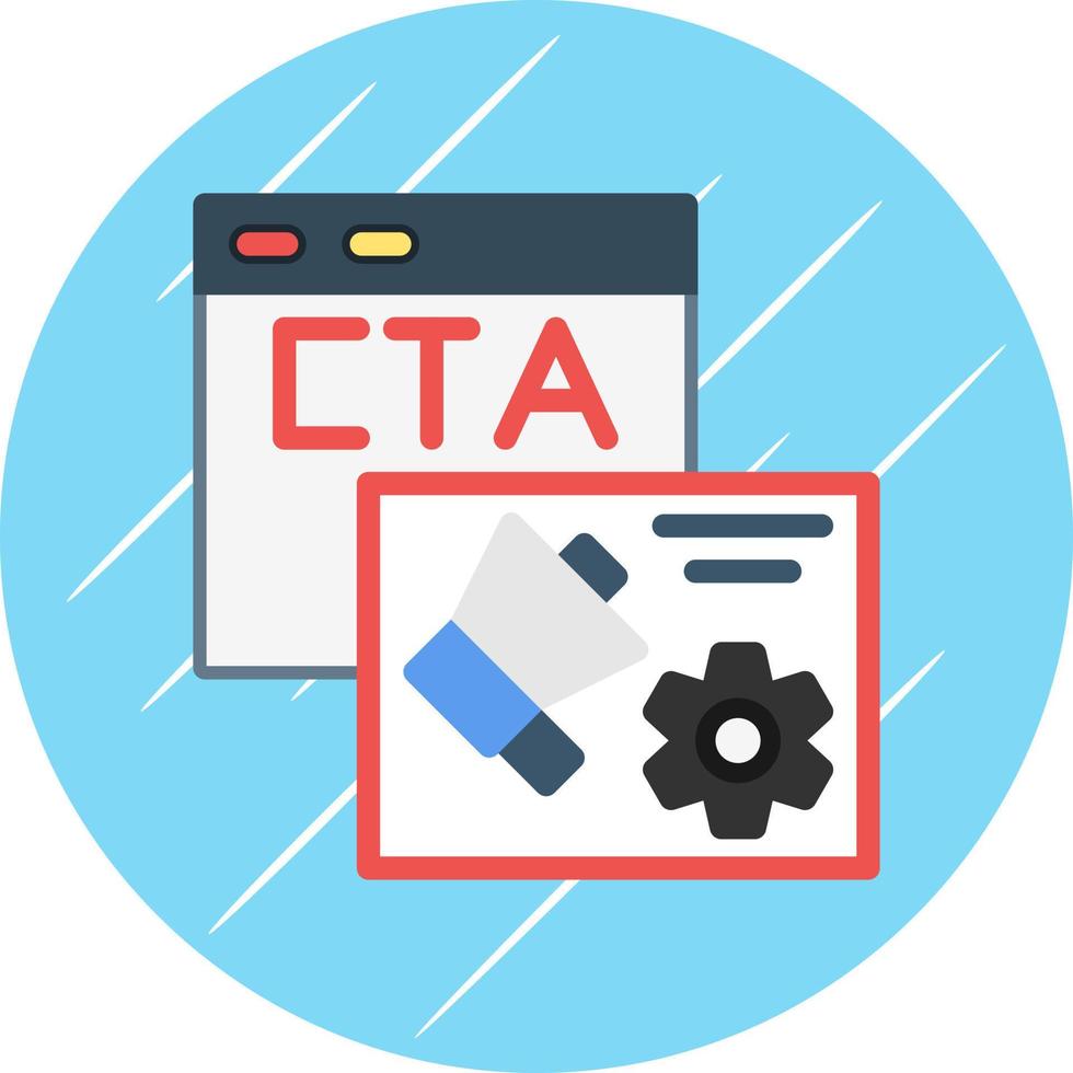 Cta Vector Icon Design