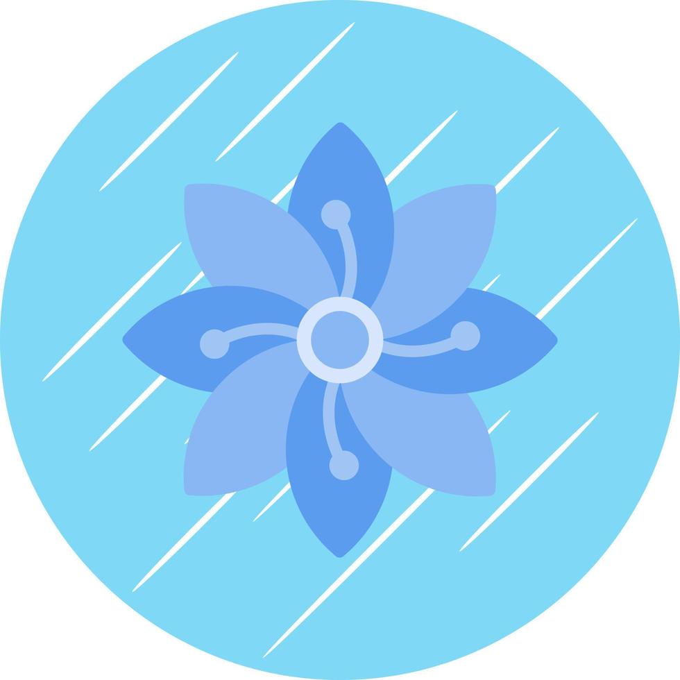 Hydrangea Vector Icon Design