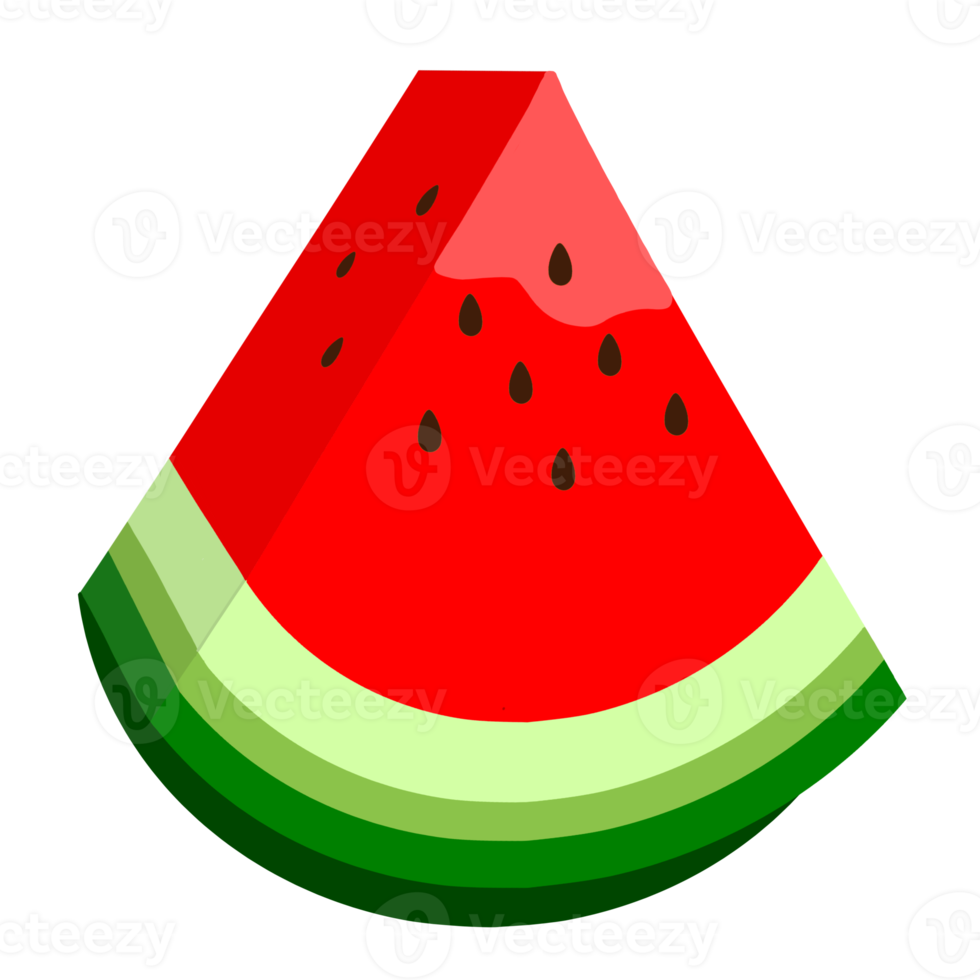 Red Watermelon Illustration png