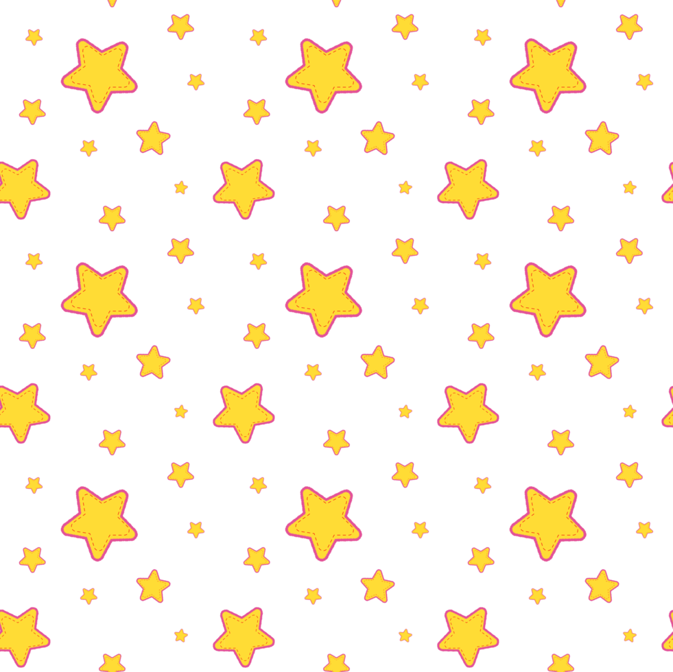 Star seamless pattern png