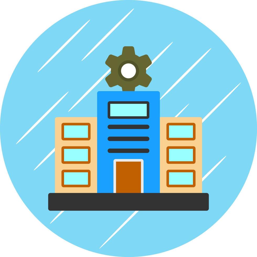 Main Establishment Vector Icon Design