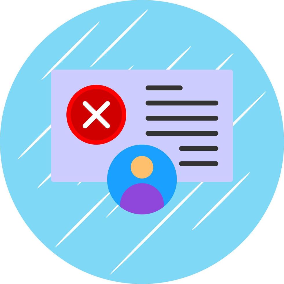 Right To Be Forgotten Vector Icon Design