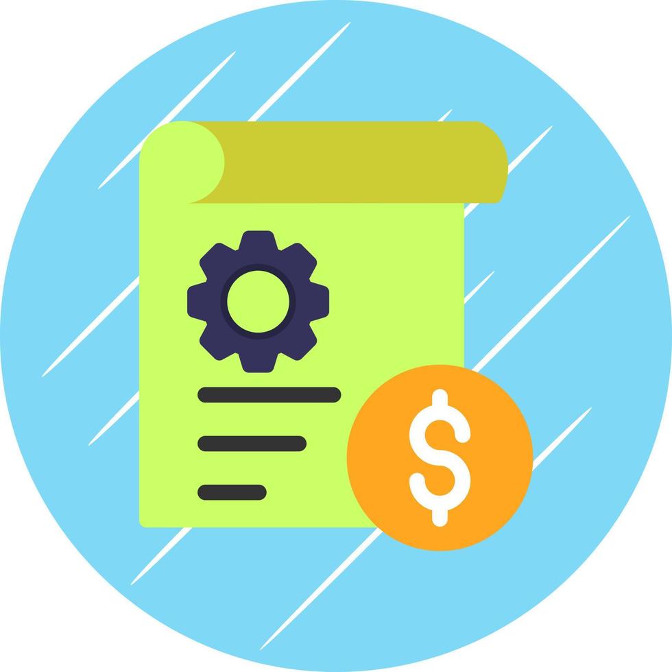 Budget Vector Icon Design