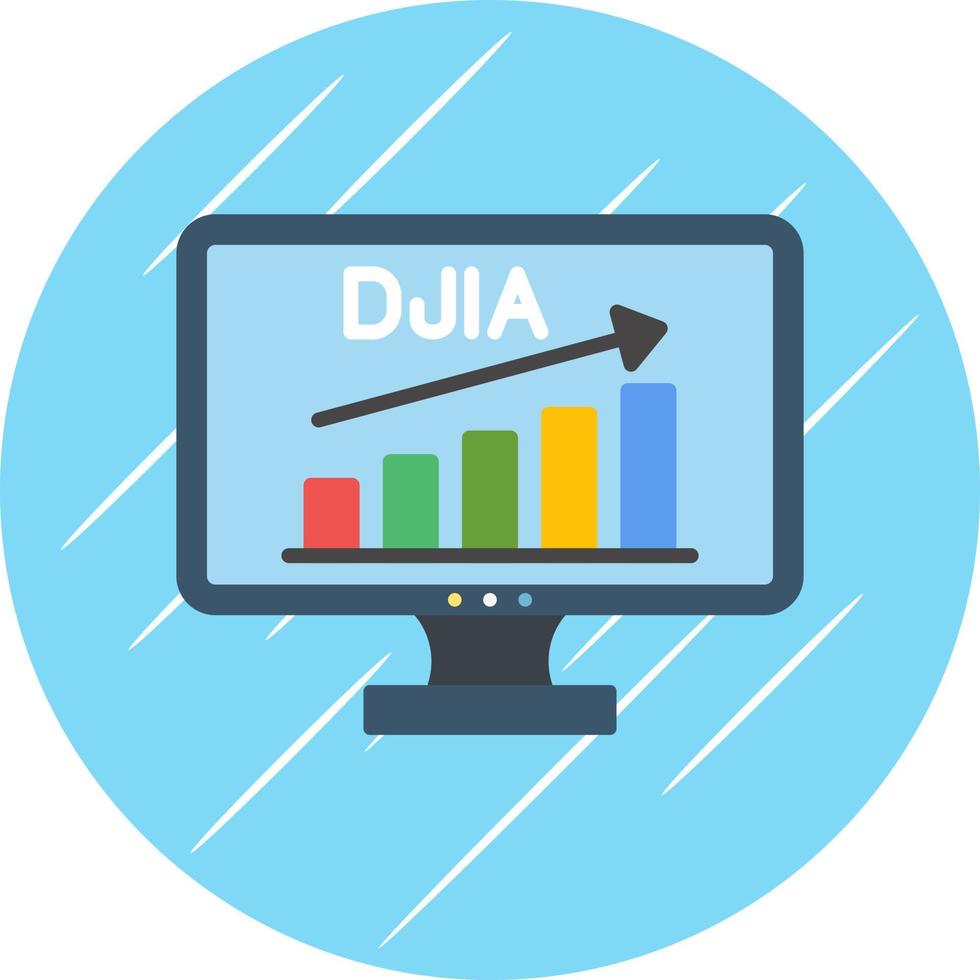 Djia Vector Icon Design