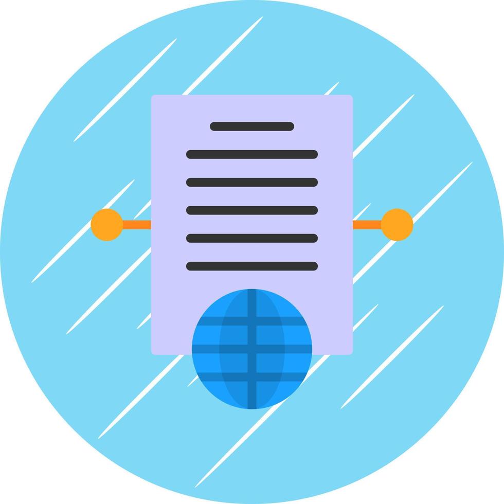 Binding Corporate Rules Vector Icon Design