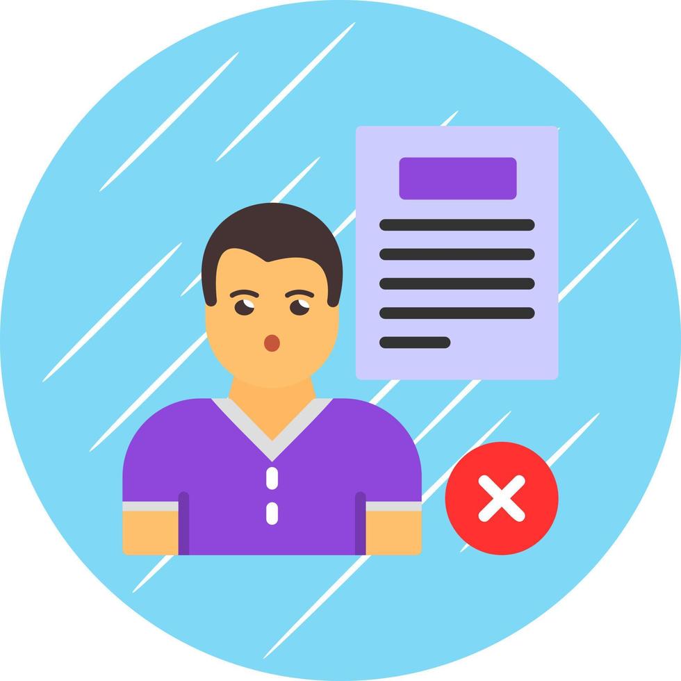 Complaint Vector Icon Design