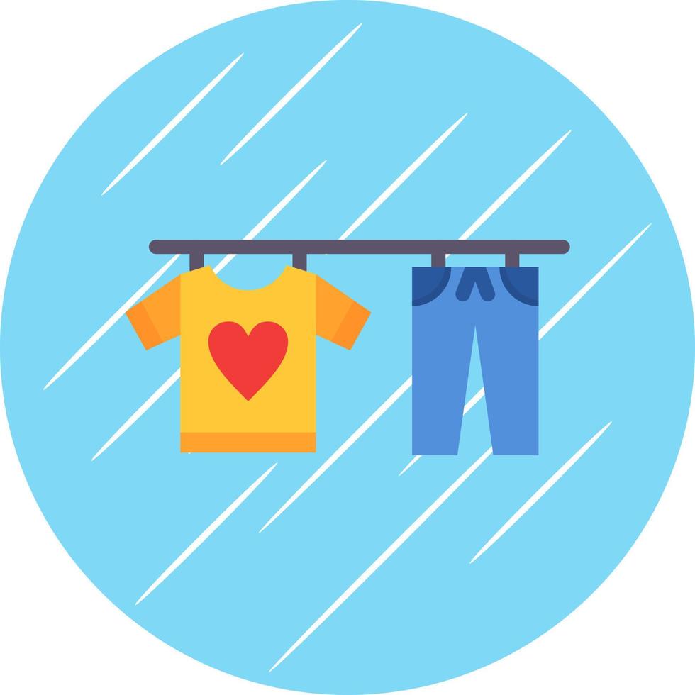 Laundry Vector Icon Design