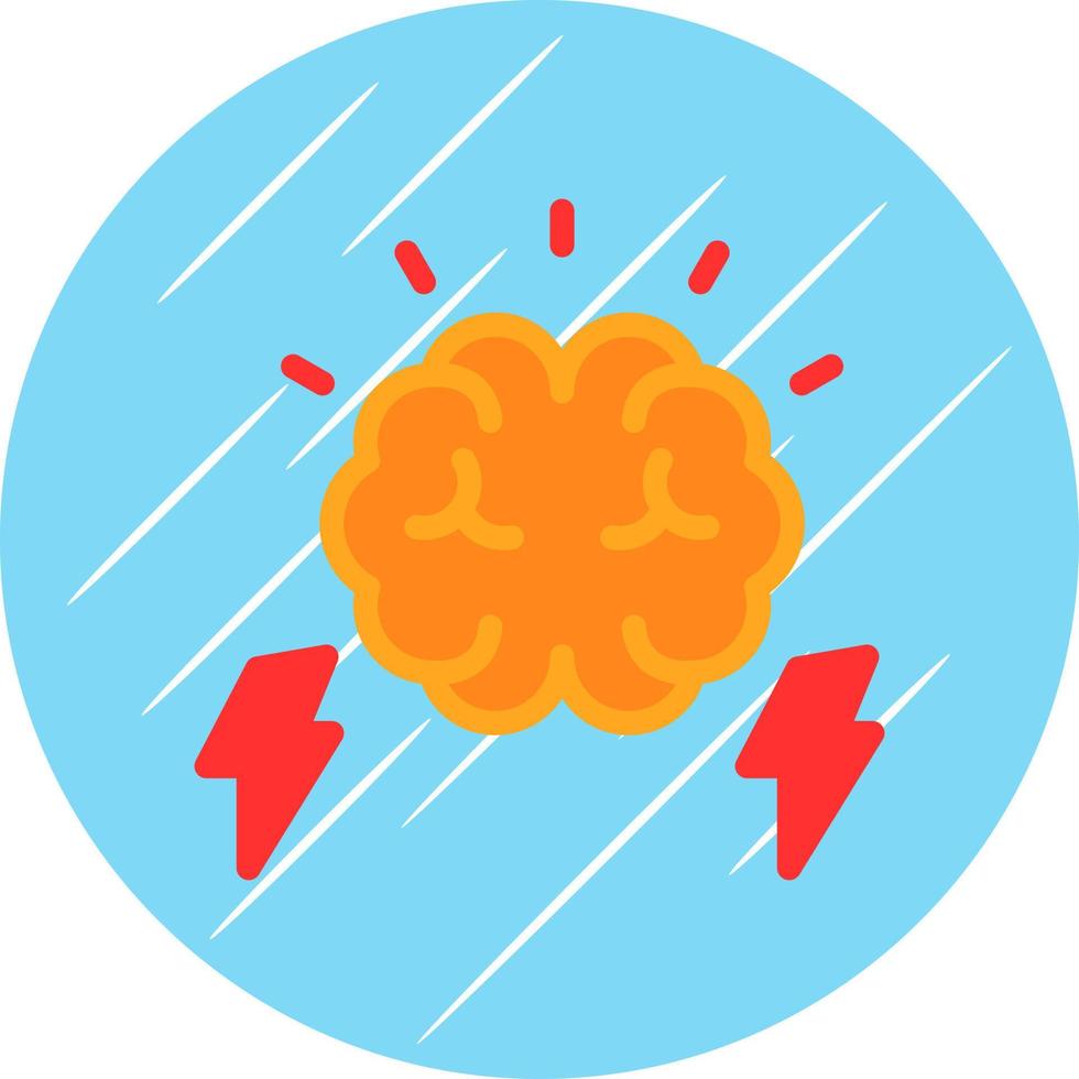Brain Power Vector Icon Design