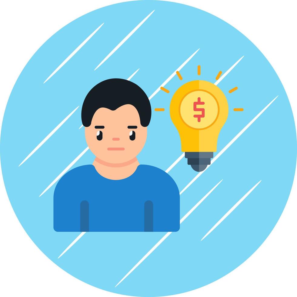 Business Idea Vector Icon Design