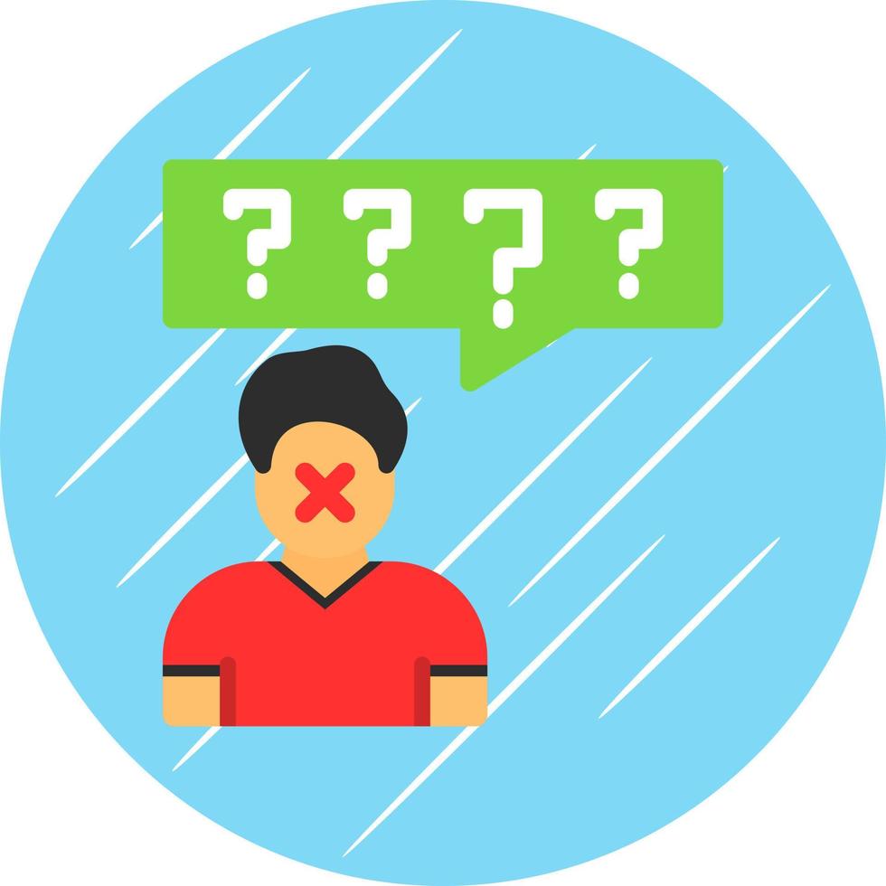 Gossip Vector Icon Design