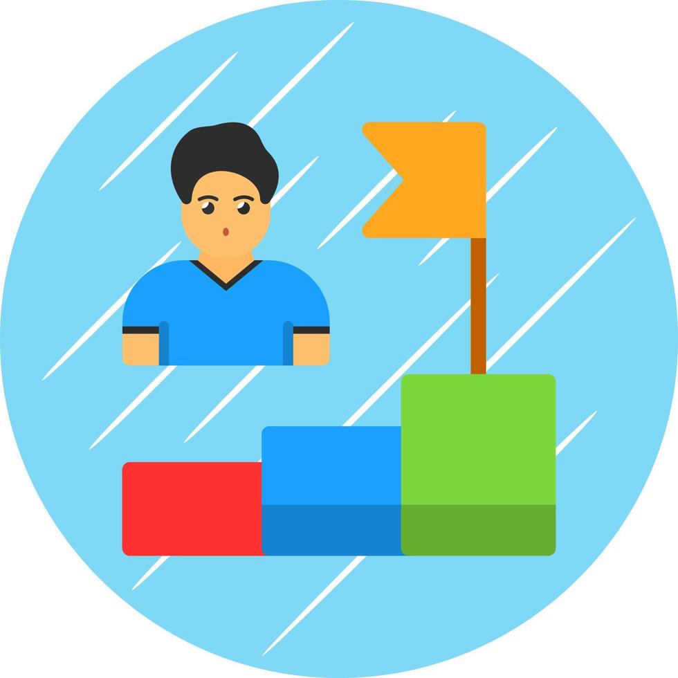 Go To Success Vector Icon Design
