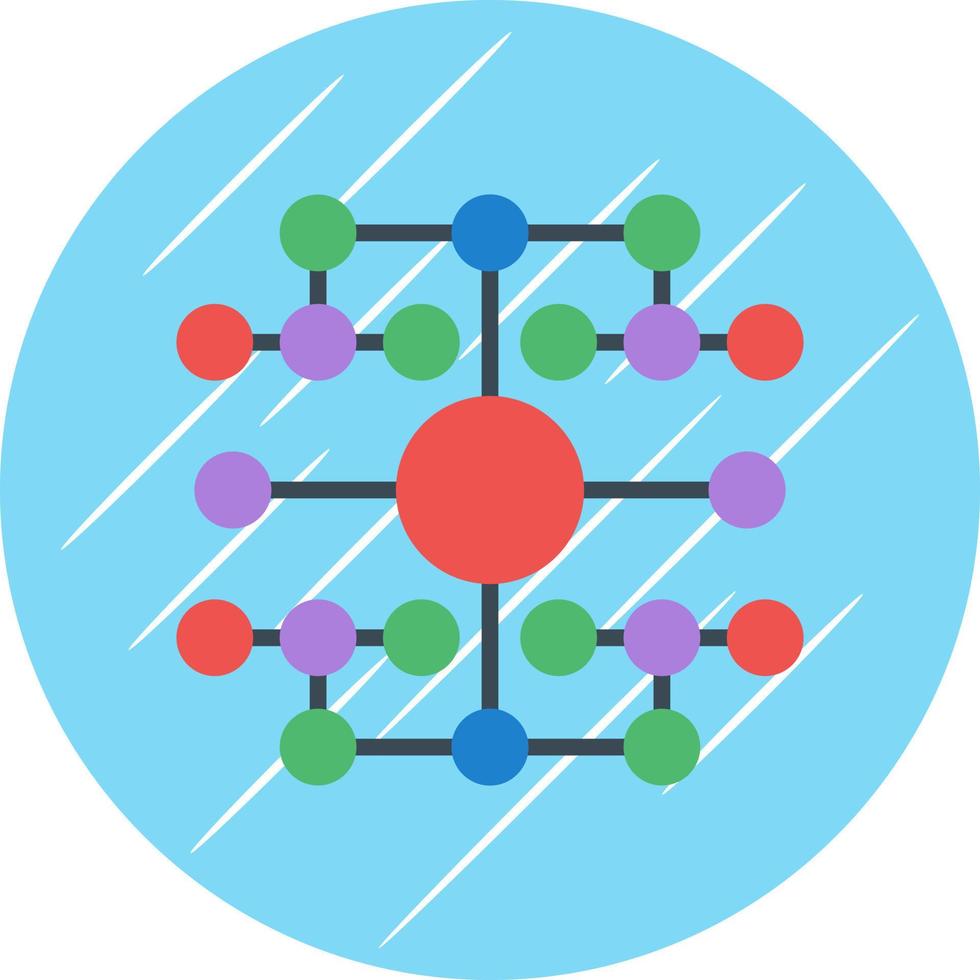 Concept Map Vector Icon Design