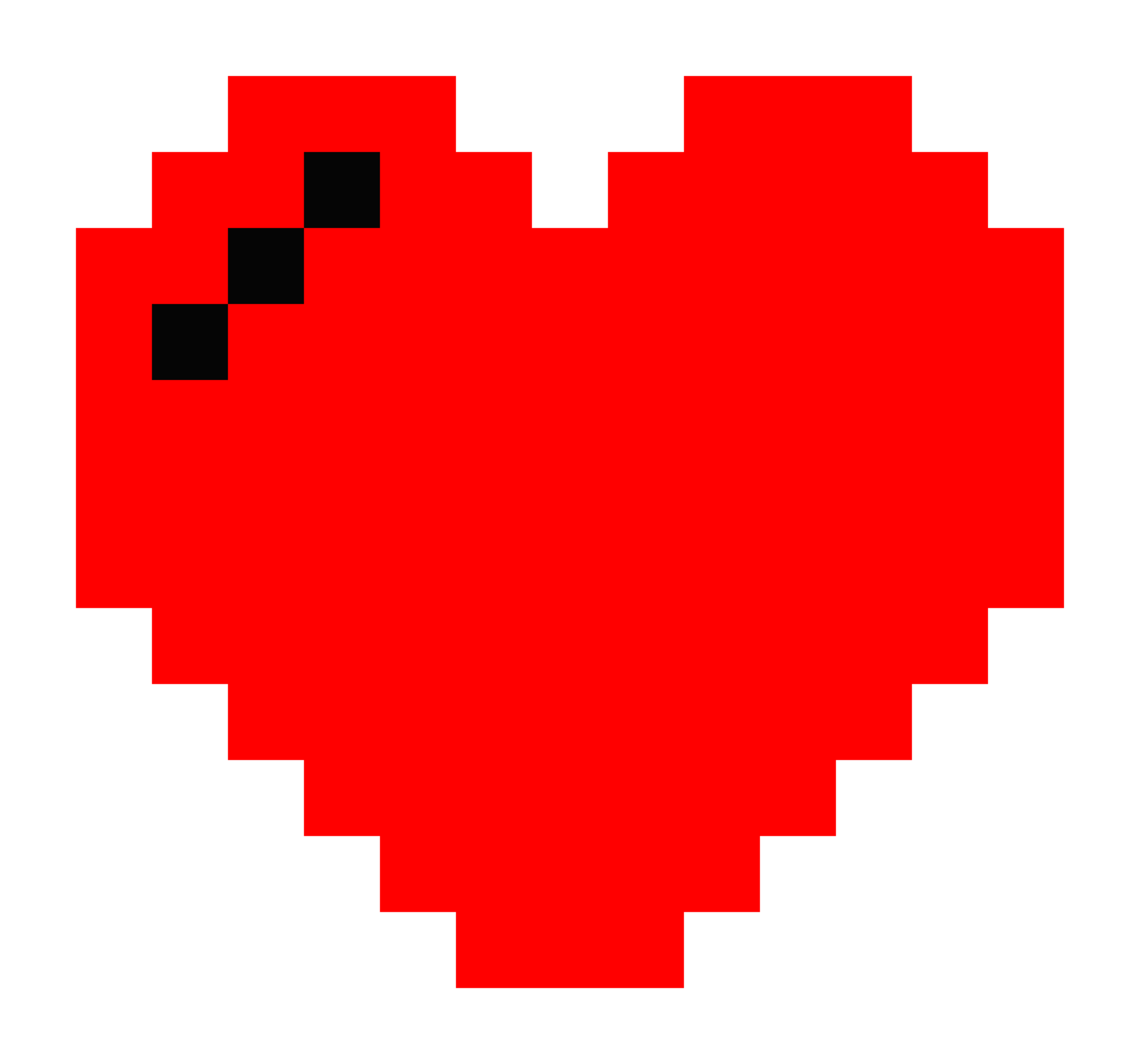 aesthetics-cute-8bit-pixel-heart-shape-decoration-20694878-png