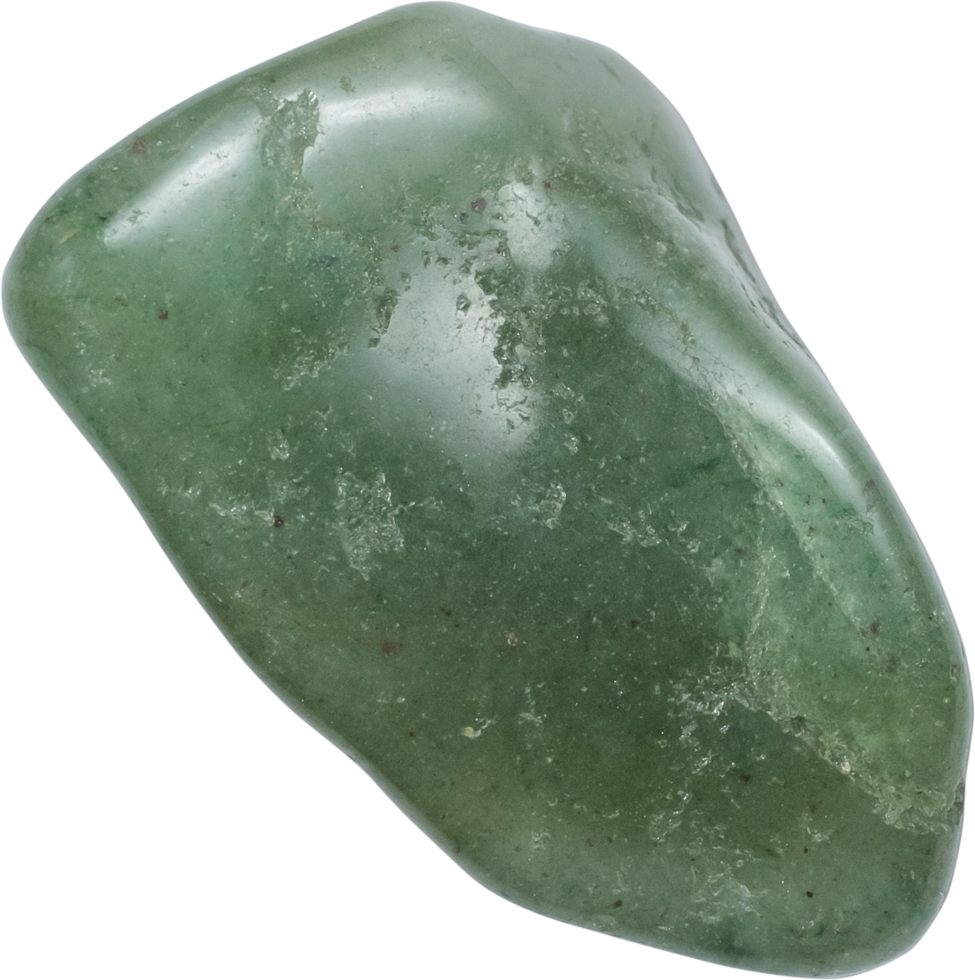 healing stone cut out on transparent background. png