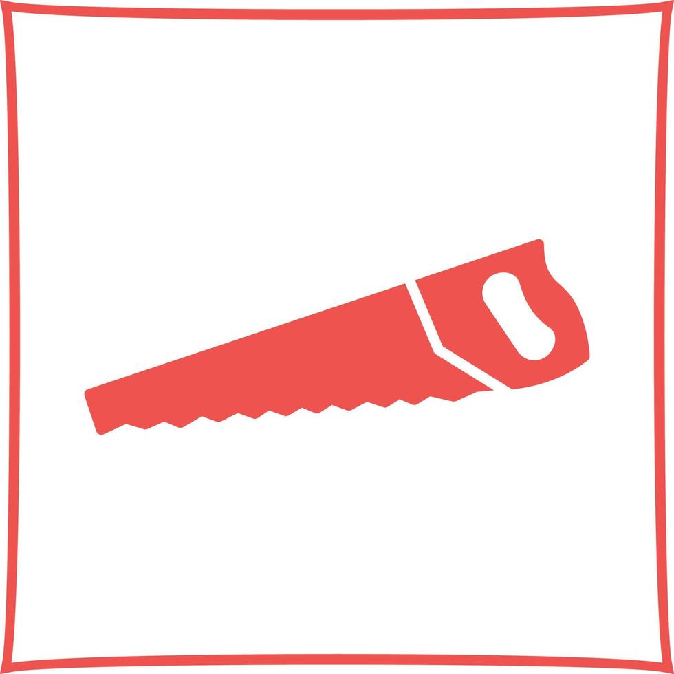 Handsaw Vector Icon