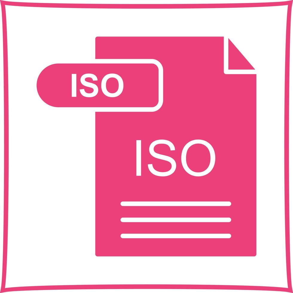 ISO Vector Icon