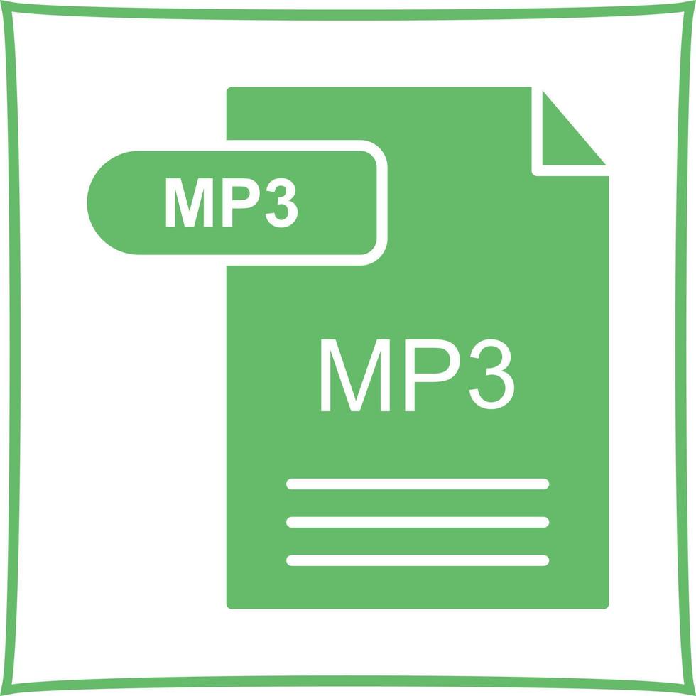 MP3 Vector Icon