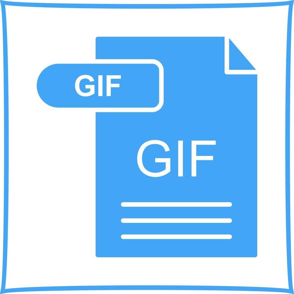 GIF Vector Icon